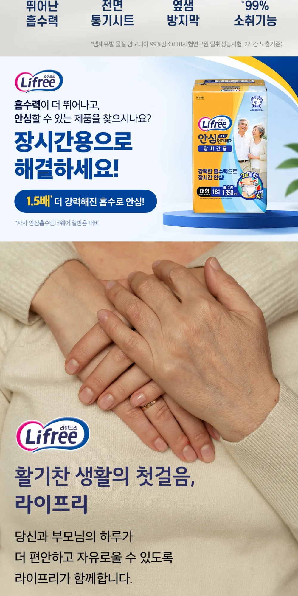 안심흡수언더웨어 장시간용 상세 이미지 2